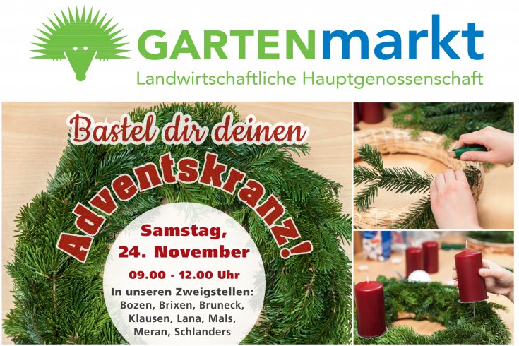 Event: Bastel dir deinen Adventkranz