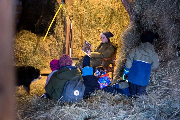 Advent am Bauernhof