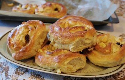 Glutenfreie Apfelschnecken