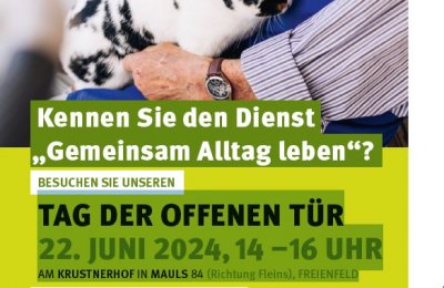 Tag der offenen Tür Gemeinsam Alltag leben