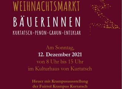 Weihnachtsmarkt in Kurtatsch