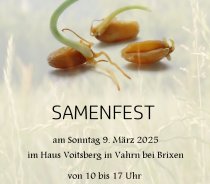 Samenfest - 9. März