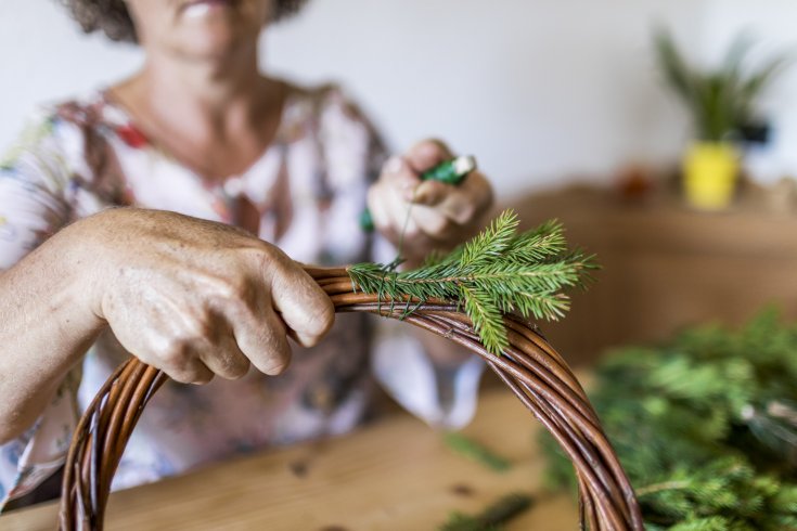 Bastel dir deinen Adventskranz