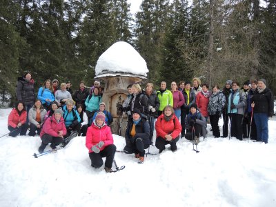 Winterwanderung Bezirk Meran