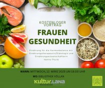 Vortrag- Ernährung für die Hormonbalance