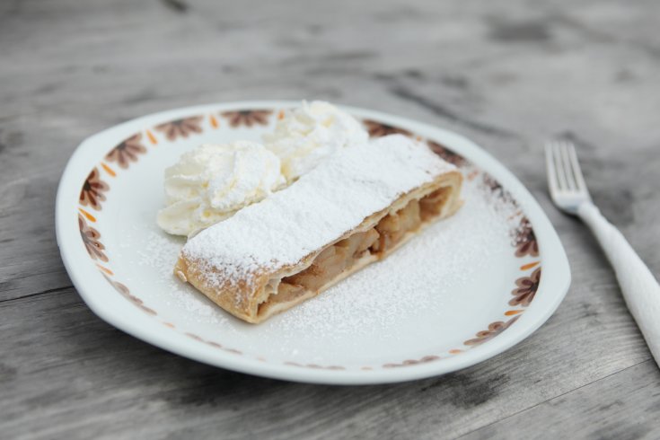 Apfelstrudel Tiramisu im Glas